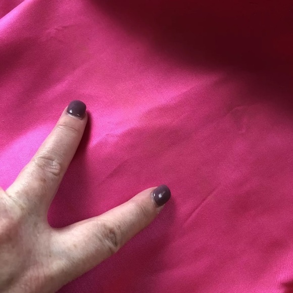 Vintage BONWIT TELLER Solid Bubblegum PINK Muff - Picture 5 of 14